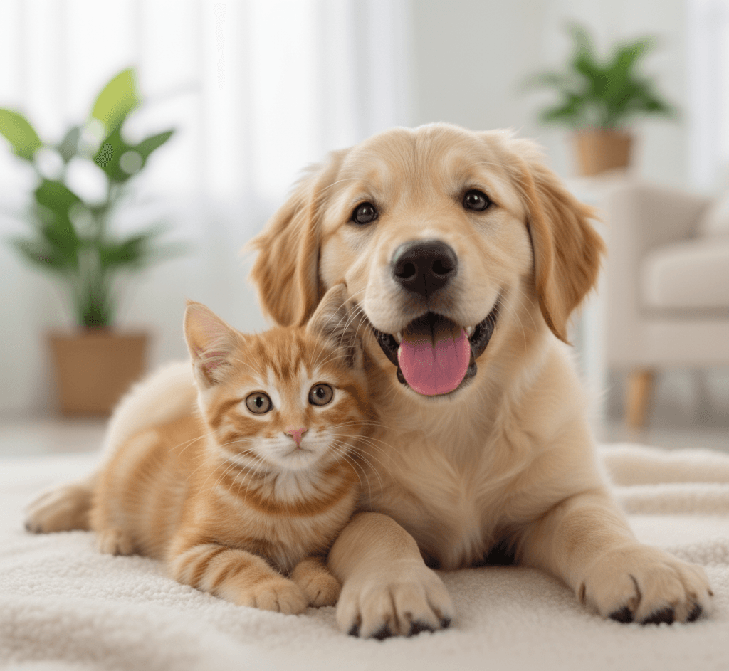 Happy pets